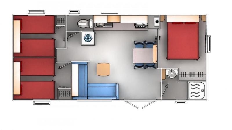 - Mobilhome Camping Les Charmettes - Fun Pass Non Inclus - Les Mathes Esterno foto