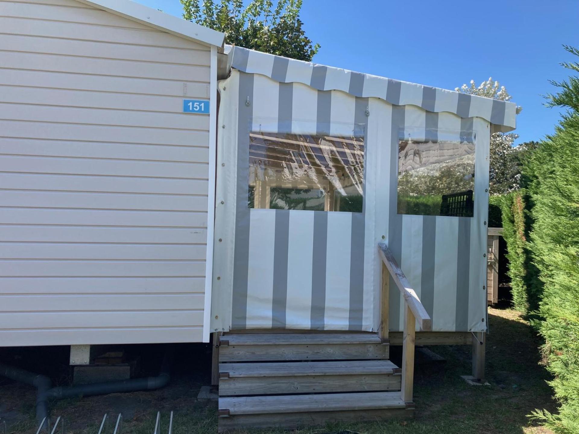 - Mobilhome Camping Les Charmettes - Fun Pass Non Inclus - Les Mathes Esterno foto